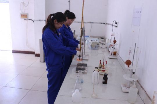 點(diǎn)擊查看詳細(xì)信息<br>標(biāo)題：化驗(yàn)員進(jìn)行水質(zhì)化驗(yàn) 閱讀次數(shù)：2389